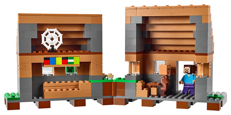 Illustration for article titled The Village Is The Biggest Official LEGO Minecraft Set Going